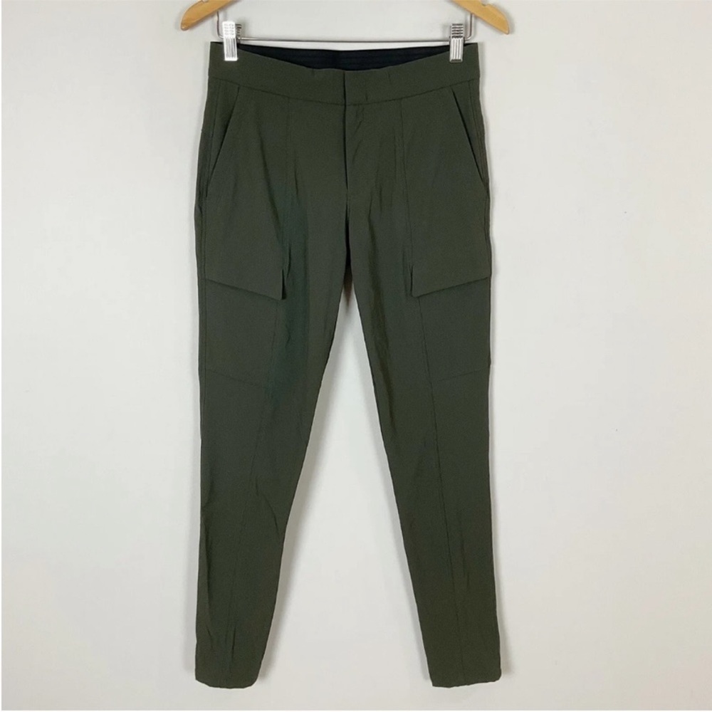 Athleta Olive Green Skinny Cargo Pants